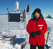 Using Neutrinos to Catch Cosmic Rays 
In Antartica 