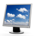Computer monitor image