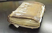 Image of a damaged book