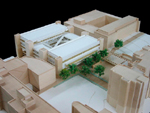 Image of a model of the NanoSystems Institute