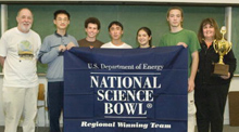 Albany High's winning Science Bowl team