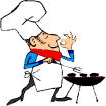Image of a barbecue chef