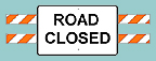Road closed image